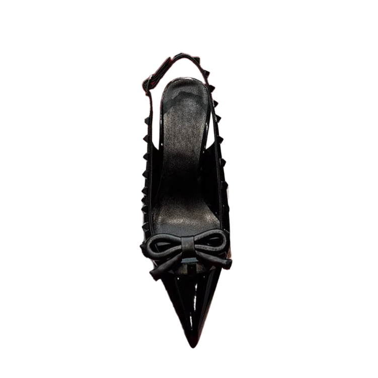 DALVA Studded Mid Heel Sandals - 7cm