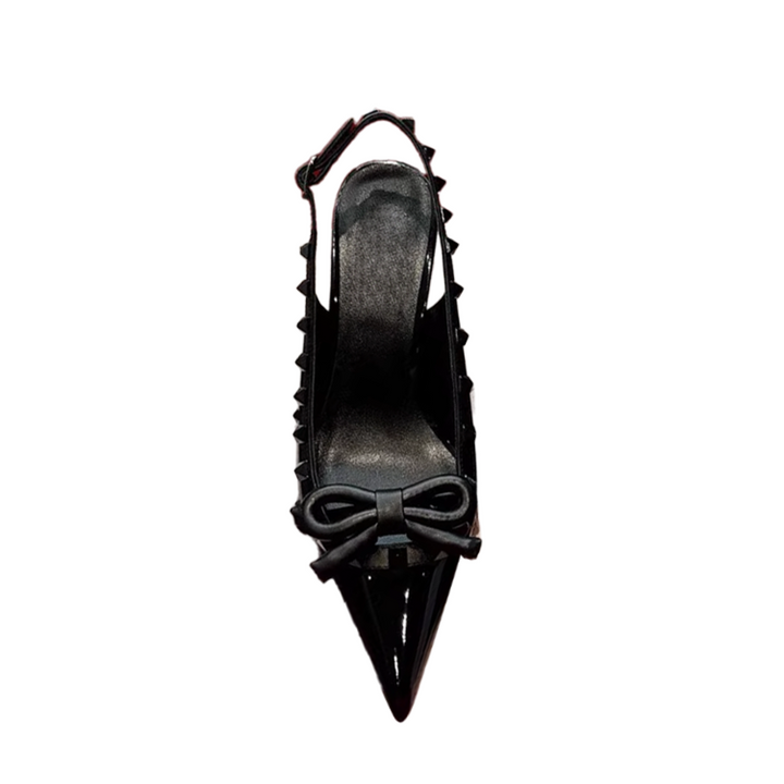 DALVA Studded Mid Heel Sandals - 7cm