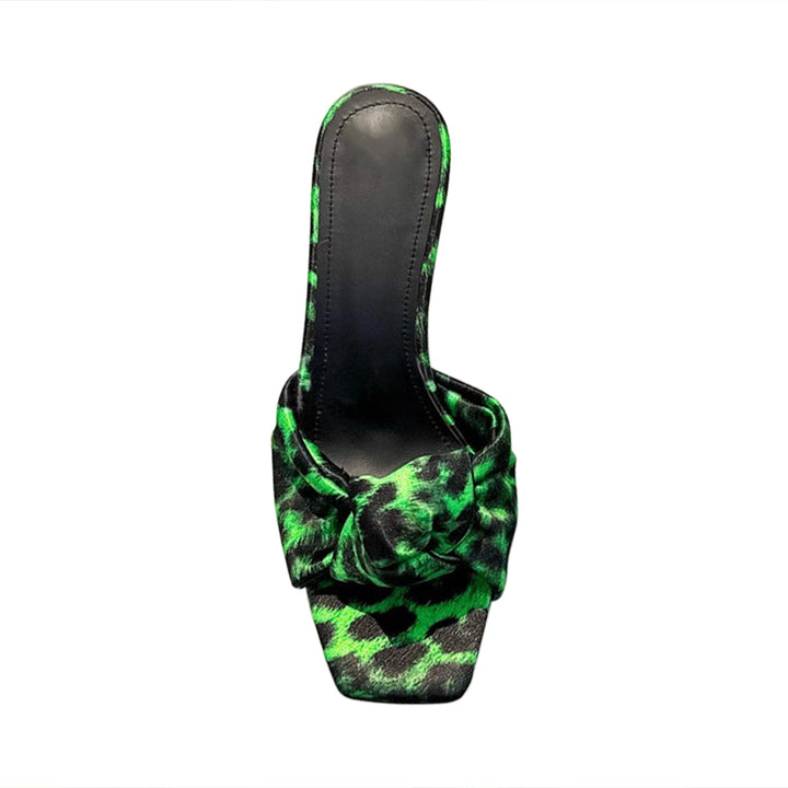 DEVSU Printed Mules Sandals