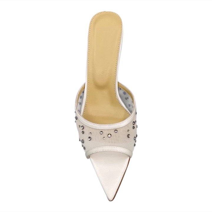 DEXRA Diamante Mules Sandals