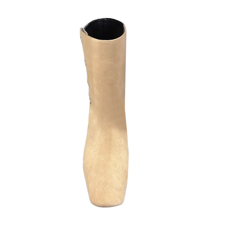FROKE Button Ankle Boots