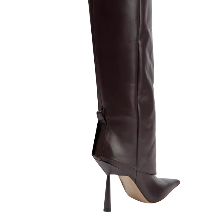 HASGI Stiletto Heel Knee High Boots