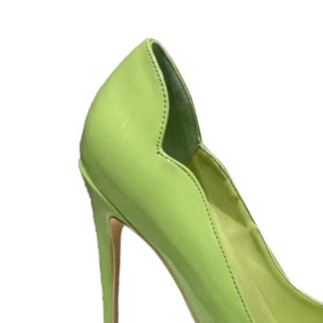 HEDOV Patent Leather High Heel Pumps - 10cm