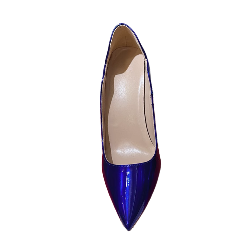 HEDOV Patent Leather High Heel Pumps - 10cm