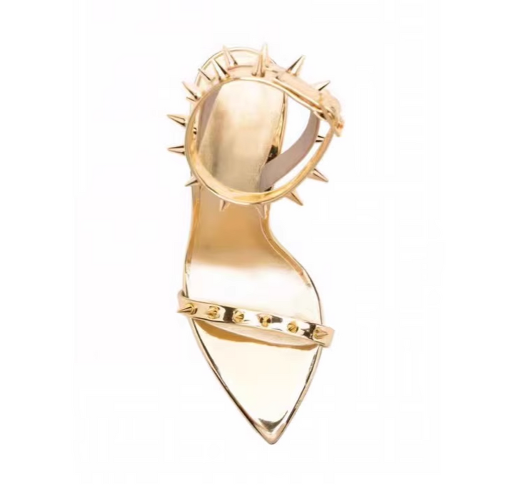 HEVTC Spikes High Heel Sandals