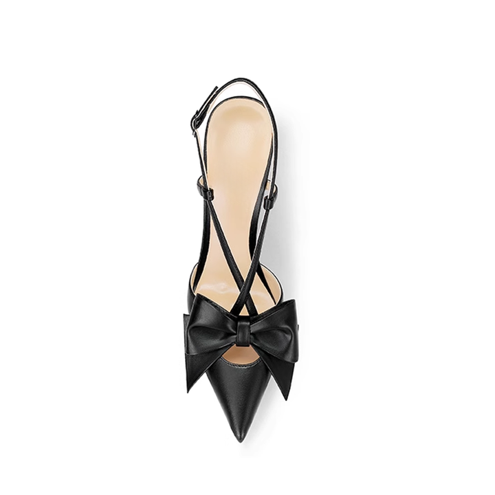 HURON Bow High Heel Sandals - 10cm