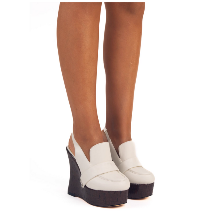JUKCA Leather Platform Sandals