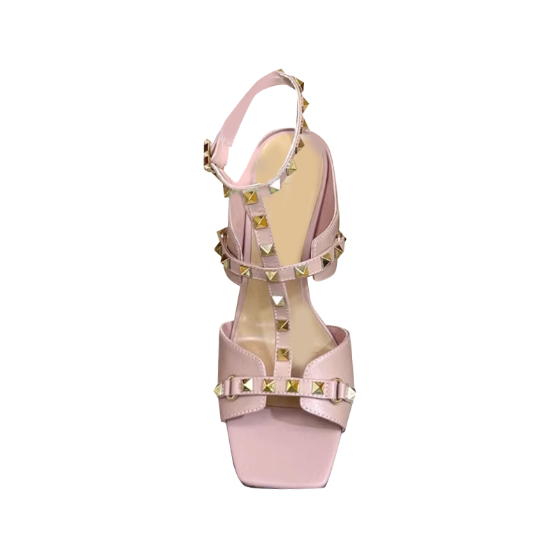 KAVYN Studded High Heel Sandals