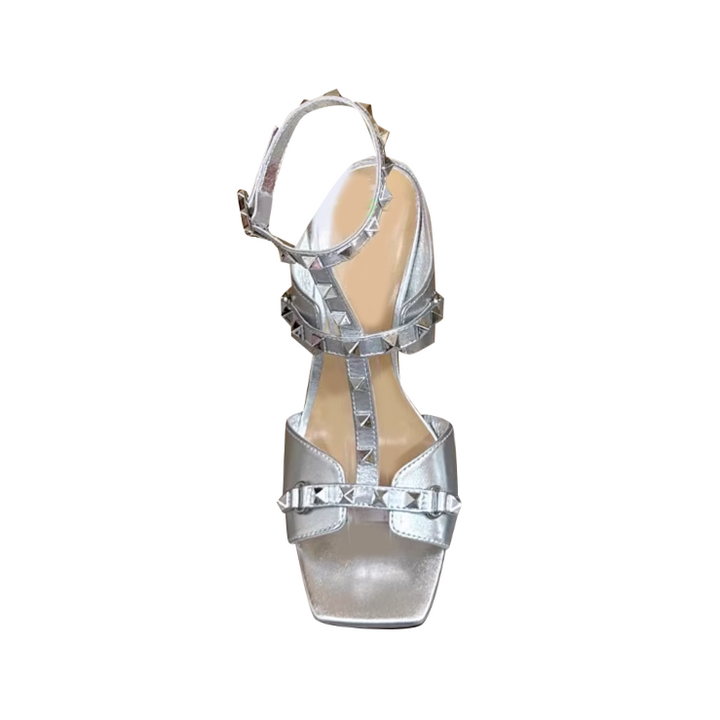 KAVYN Studded High Heel Sandals