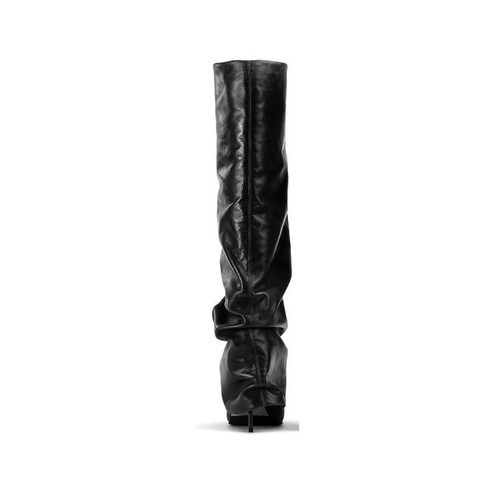 KENAV Stiletto Heel Knee High Boots