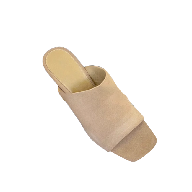 KURRA Suede Mules Sandals