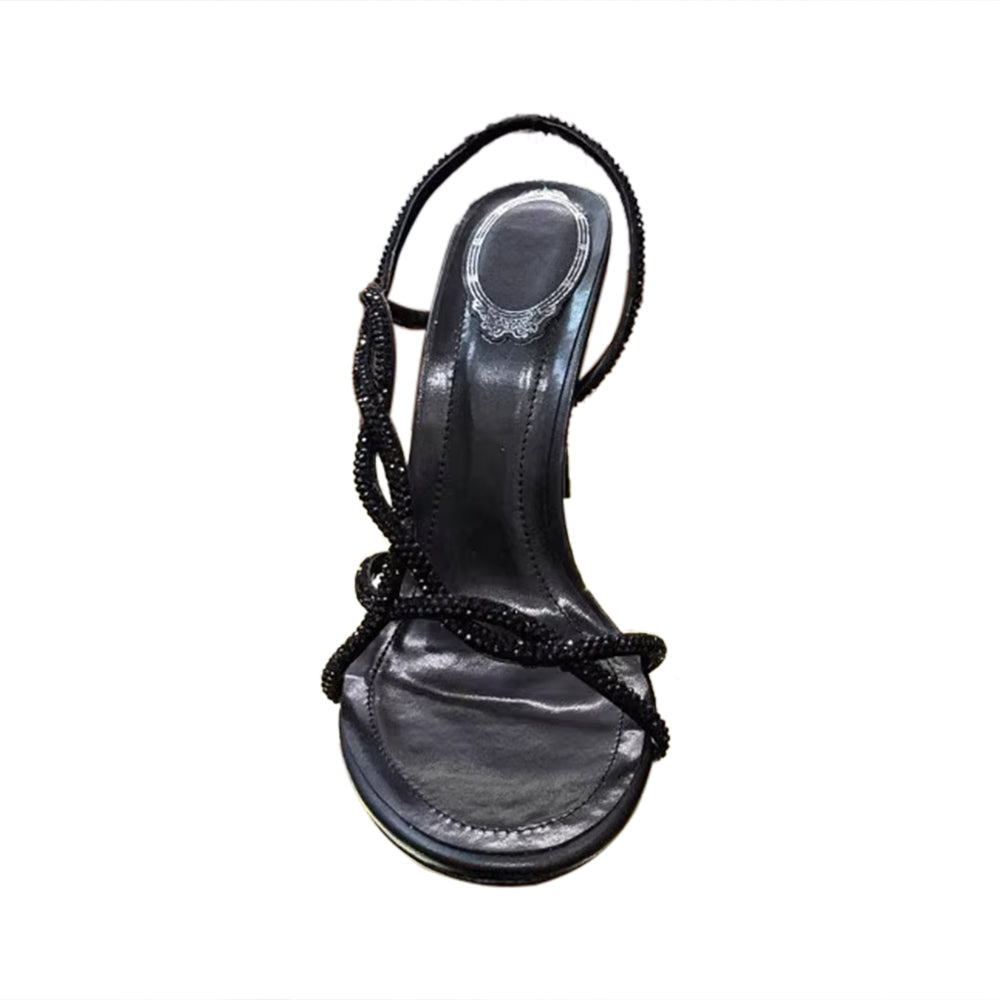 LCAVE Diamante High Heel Sandals