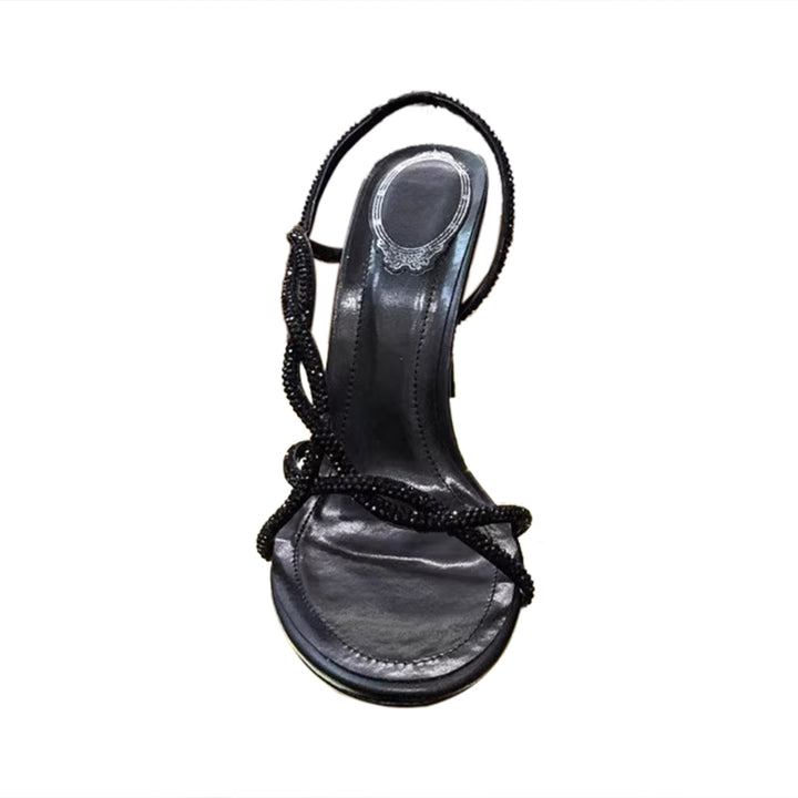 LCAVE Diamante High Heel Sandals