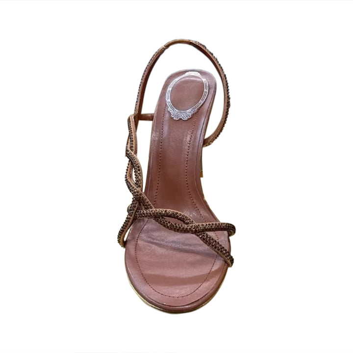 LCAVE Diamante High Heel Sandals