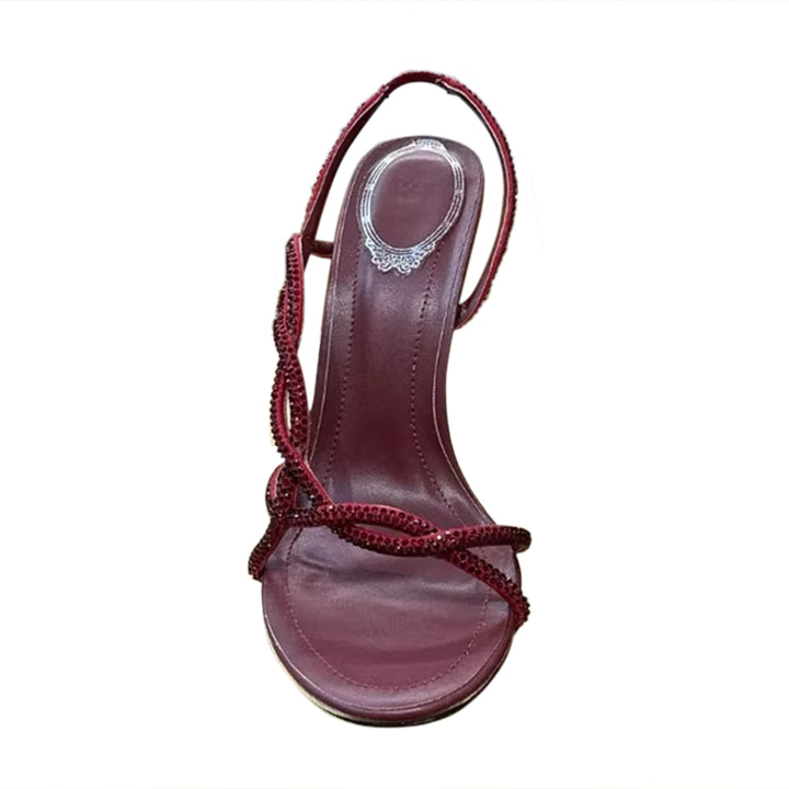LCAVE Diamante High Heel Sandals