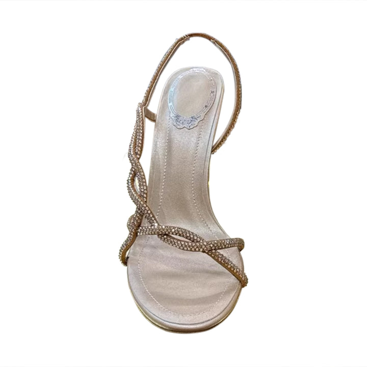 LCAVE Diamante High Heel Sandals