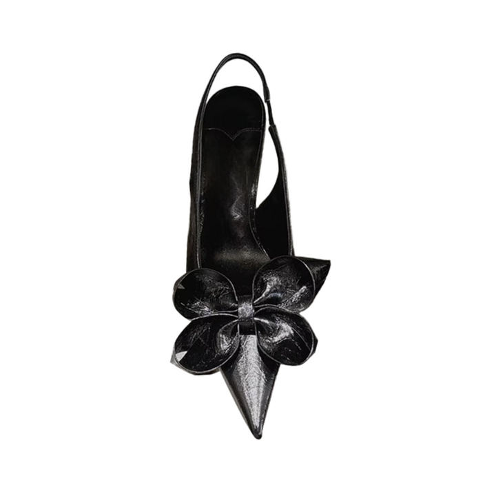 LNOTI Bow Mid Heel Sandals