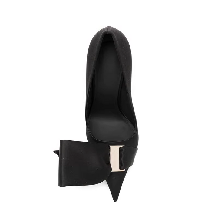 JECOI Bow High Heel Pumps