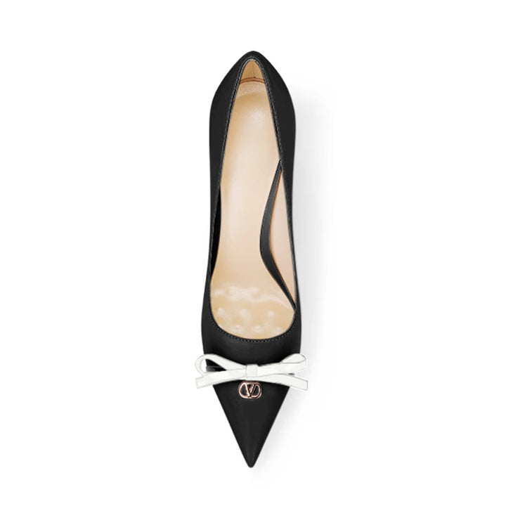 LUVTO Bow High Heel Pumps - 10cm
