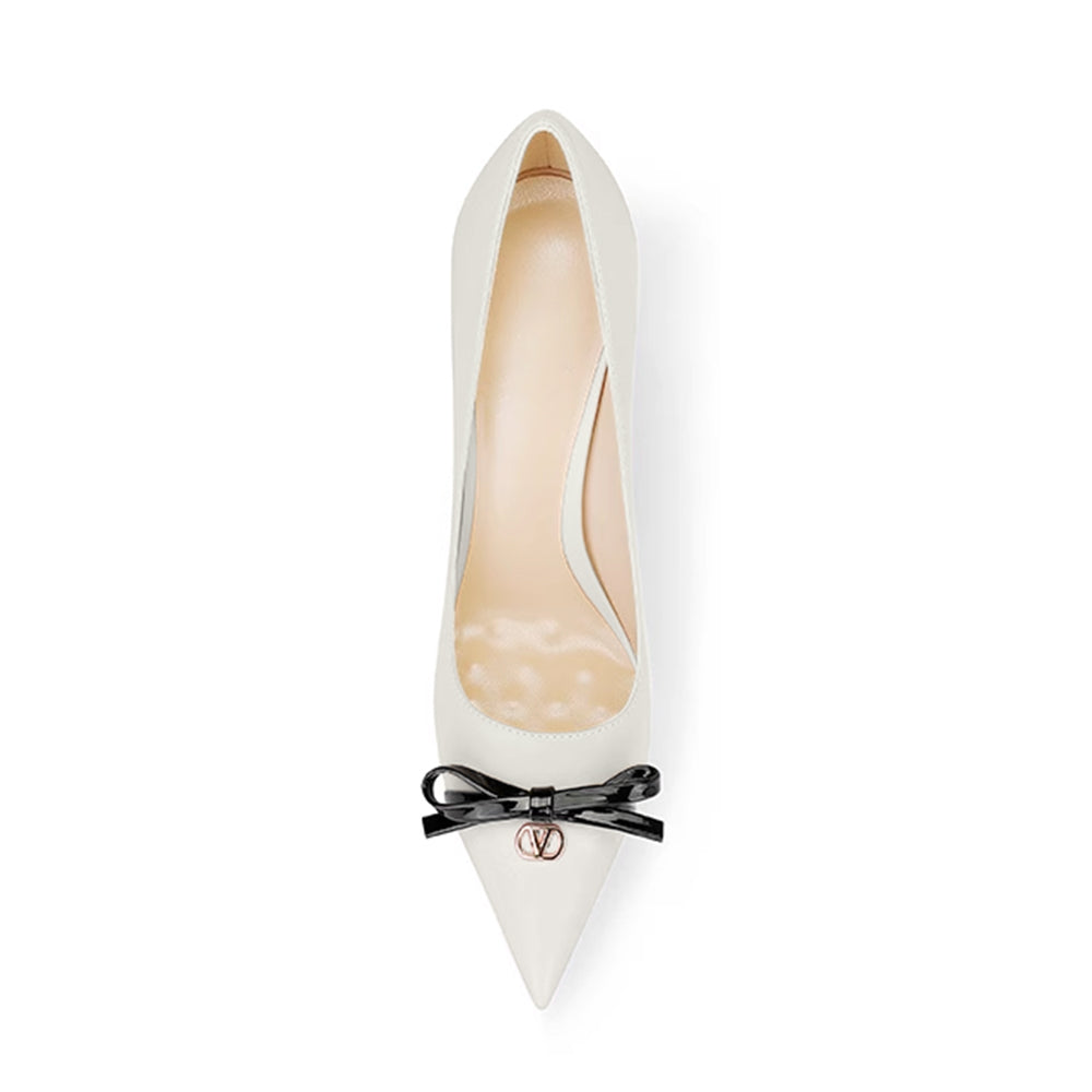 LUVTO Bow High Heel Pumps - 10cm