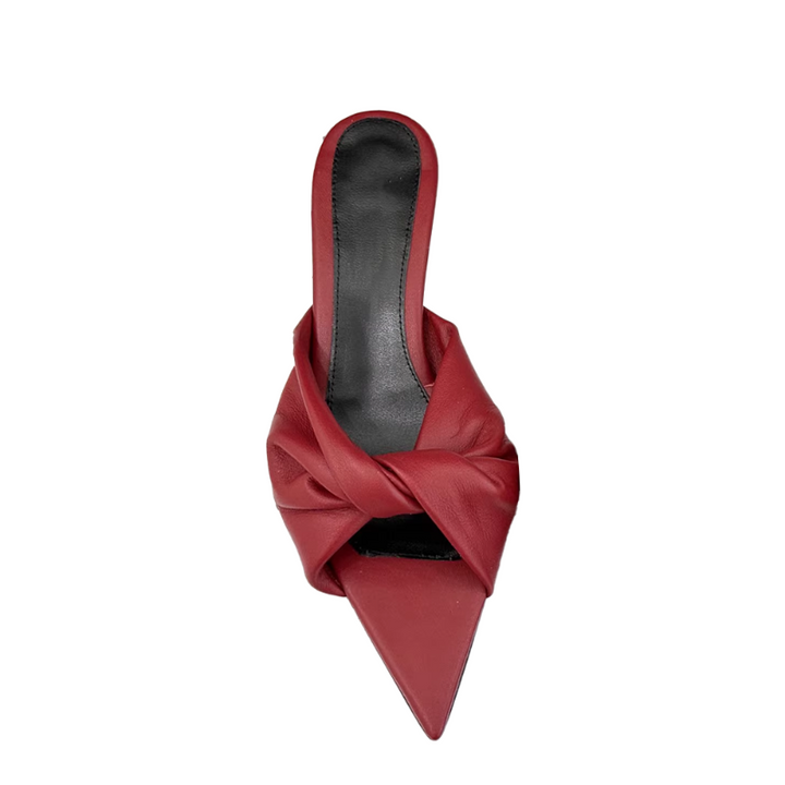 MACTI Kitten Heel Mules Sandals