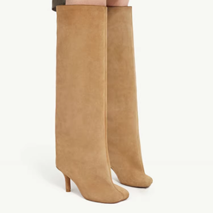 NUISE Suede Knee High Boots