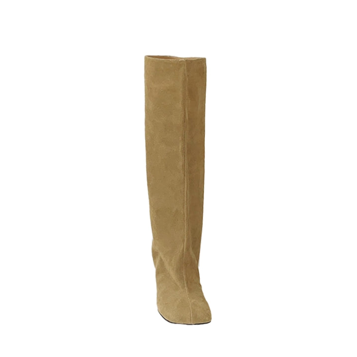 NUISE Suede Knee High Boots