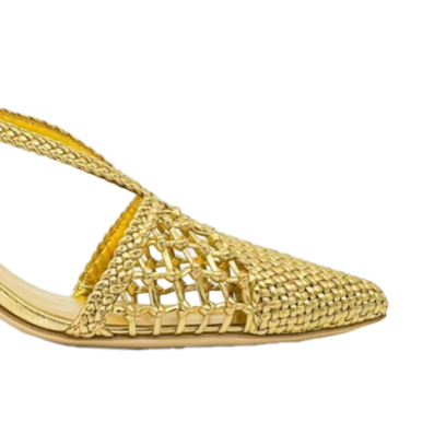 NULAI Cut Out Kitten Heel Sandals - 5.5cm