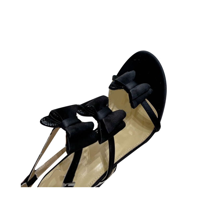 NUTHE Bow High Heel Sandals