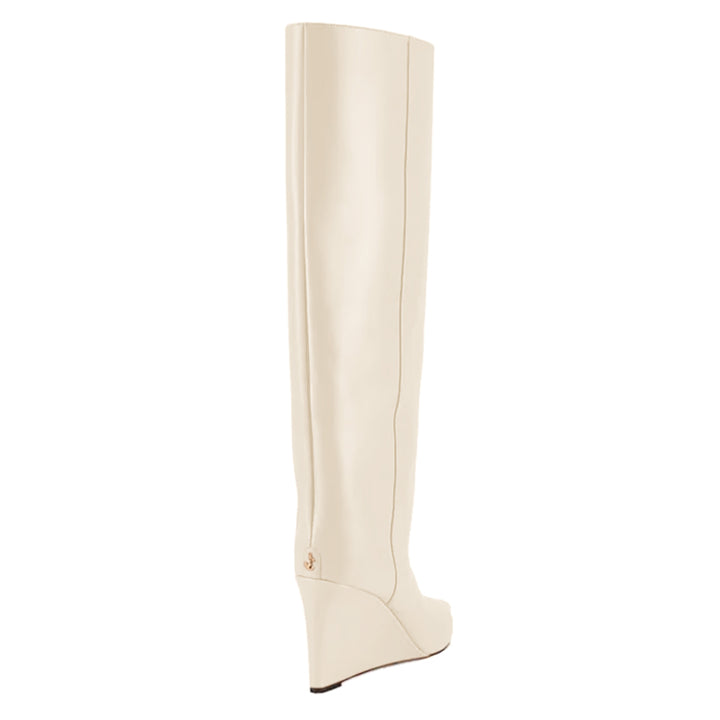 PUCEY Wedged Heel Knee High Boots