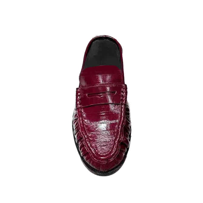 RAEFU Leather Slippers Slides