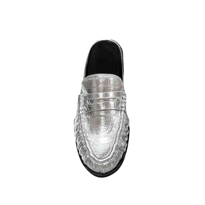 RAEFU Leather Slippers Slides