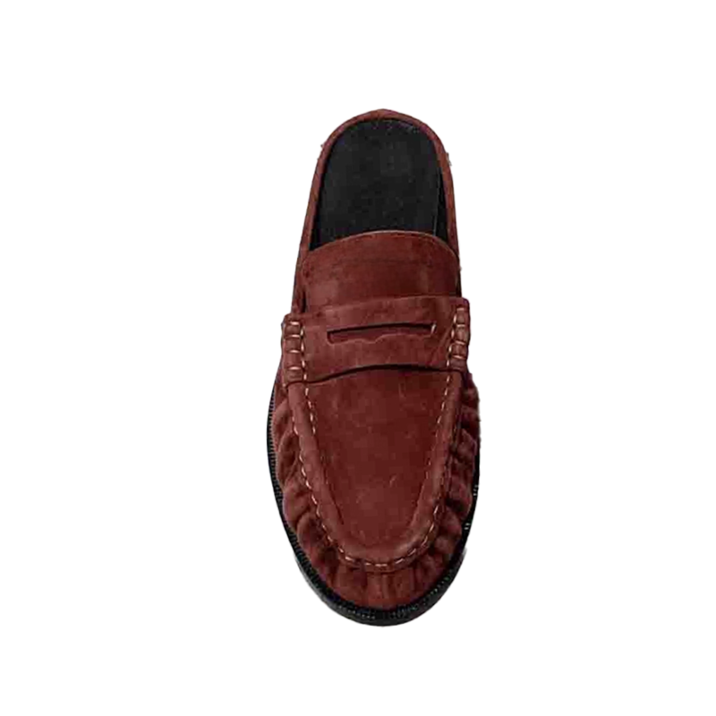 RAEFU Suede Slippers Slides