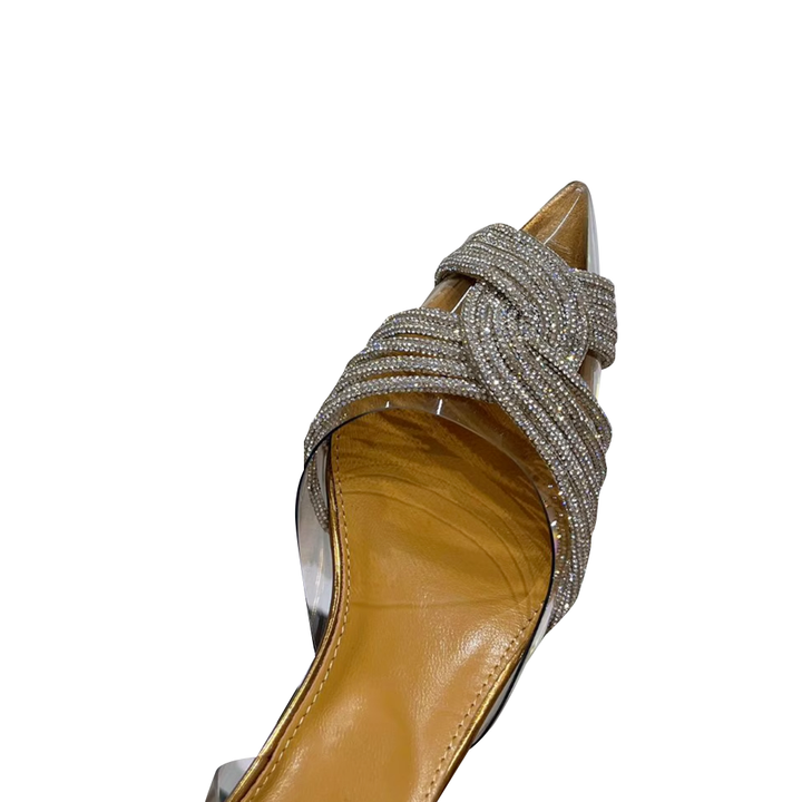 RIUCA Diamante PVC Mid Heel Sandals