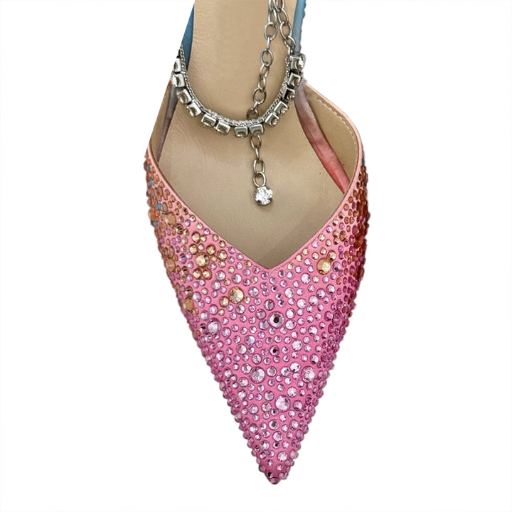 ROTUM Diamante High Heel Sandals