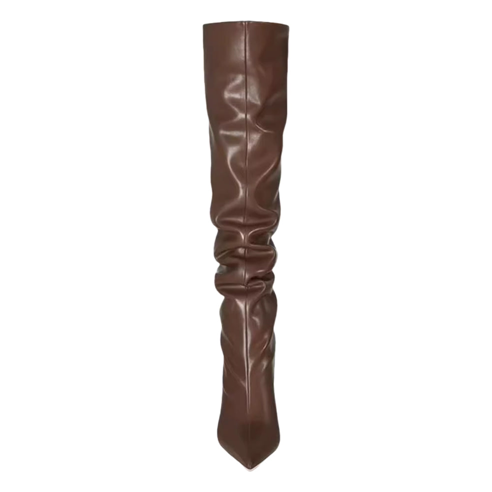 REMUV Stiletto High Heel Over The Knee Boots