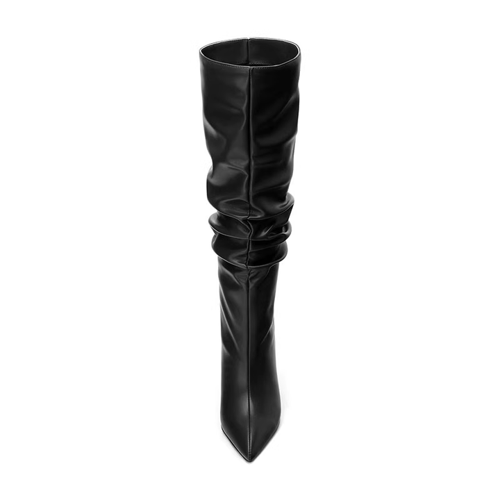 RUTDA Stiletto High Heel Knee High Boots