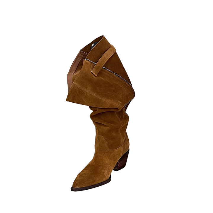 SAFTE Buckled Slouch Boots