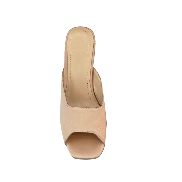 SAYMA Satin Mules Sandals