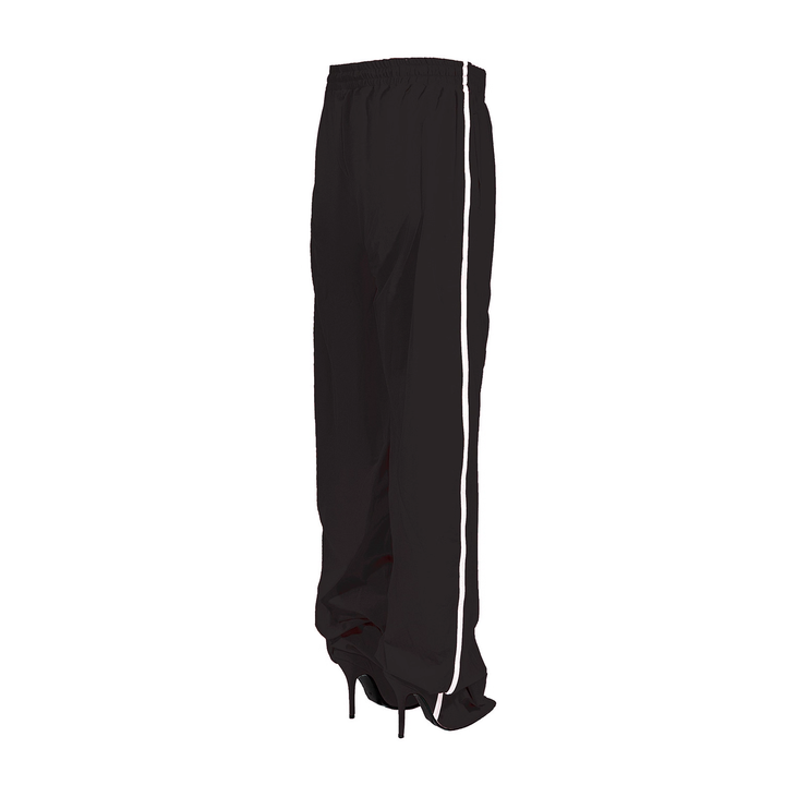 SCOVA Striped High Heel Pants Boots