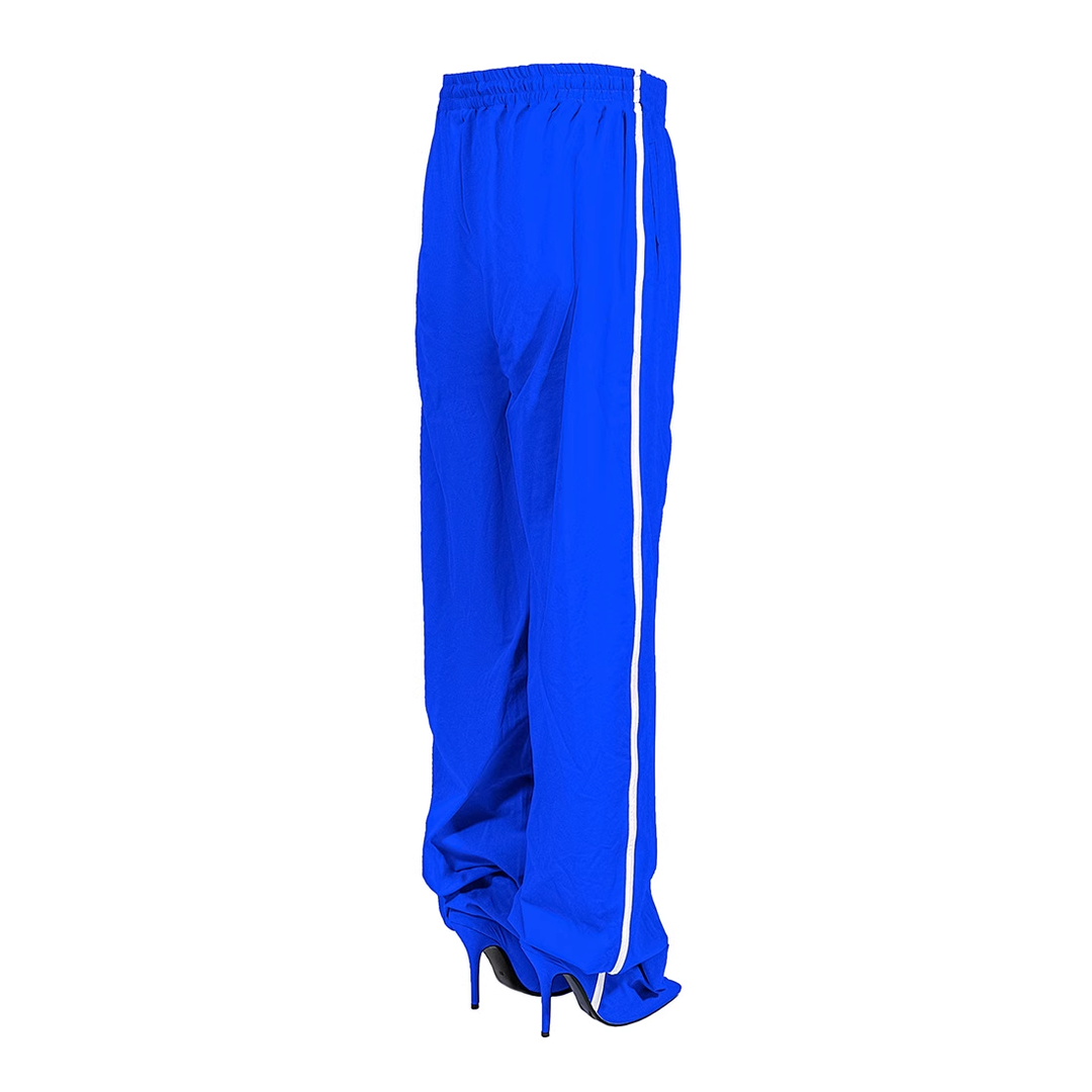 SCOVA Striped High Heel Pants Boots