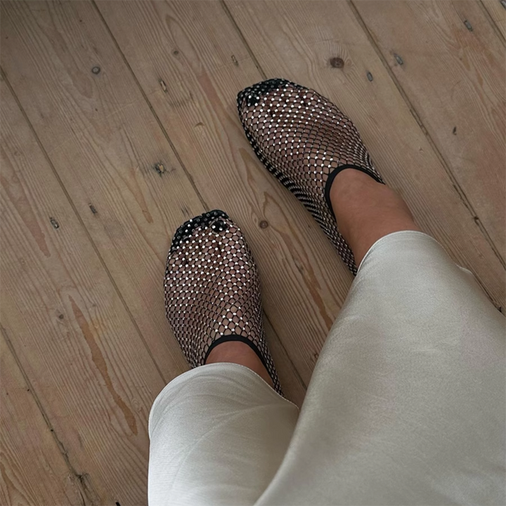 SERTV Diamante Mesh Flats