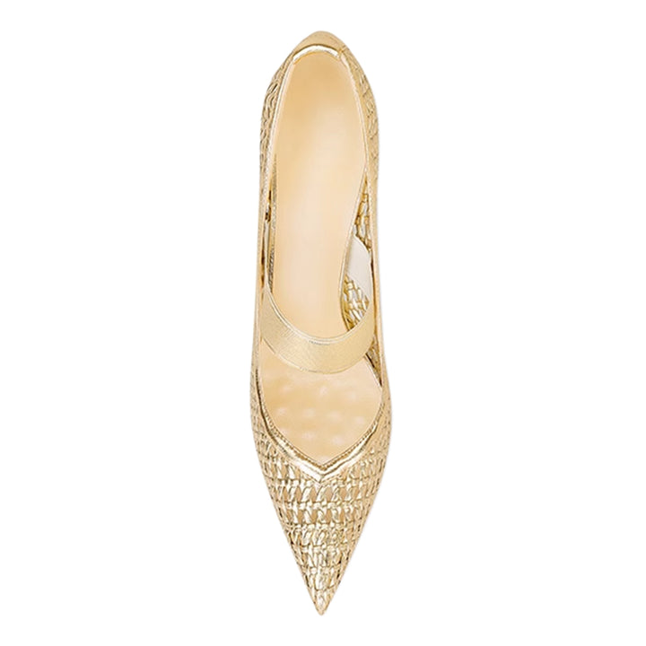 SERVV Braided Mid Heel Pumps - 6cm