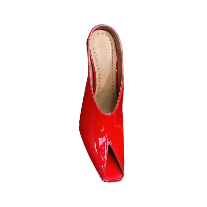 SORTA Peep Toe Mules Sandals