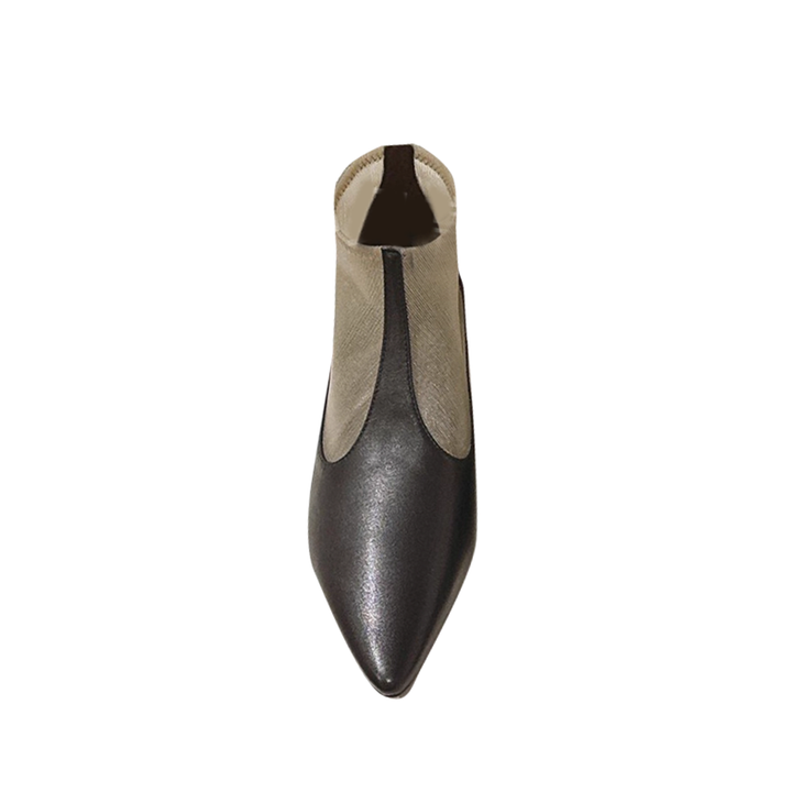 SULNA Kitten Heel Ankle Boots