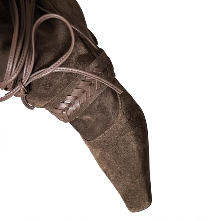 SVUTO Suede Ankle Boots