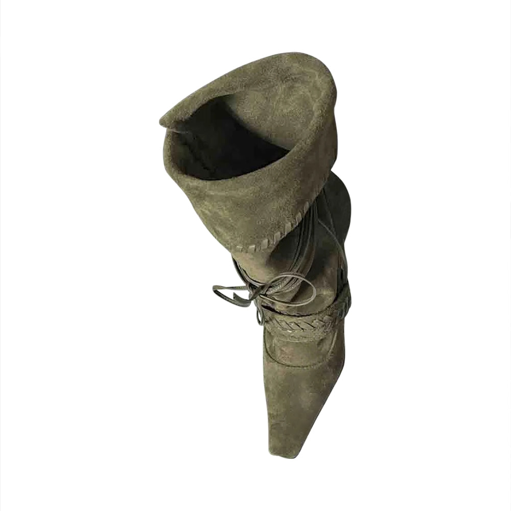 SVUTO Suede Ankle Boots