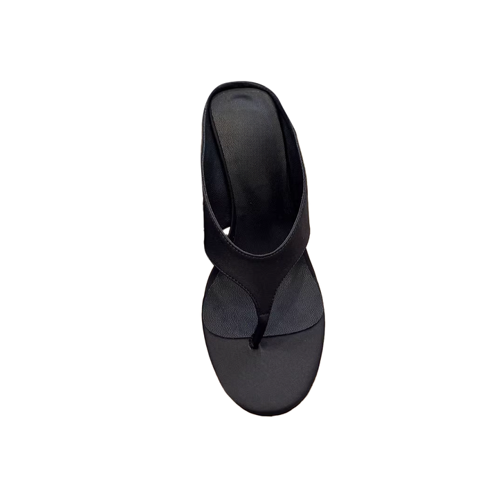 TENVU Flip Flop Wedged Mules Sandals