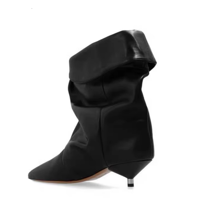 TULAH Kitten Heel Ankle Boots