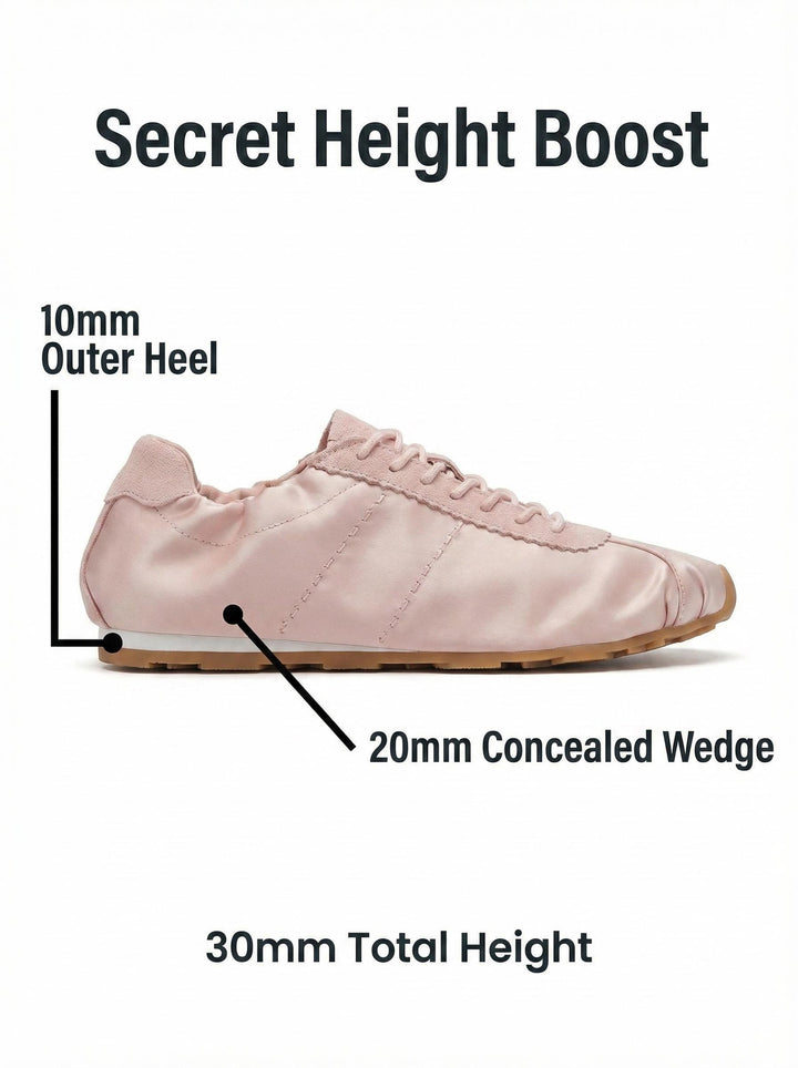 TULLY Satin Balletcore Sneakers